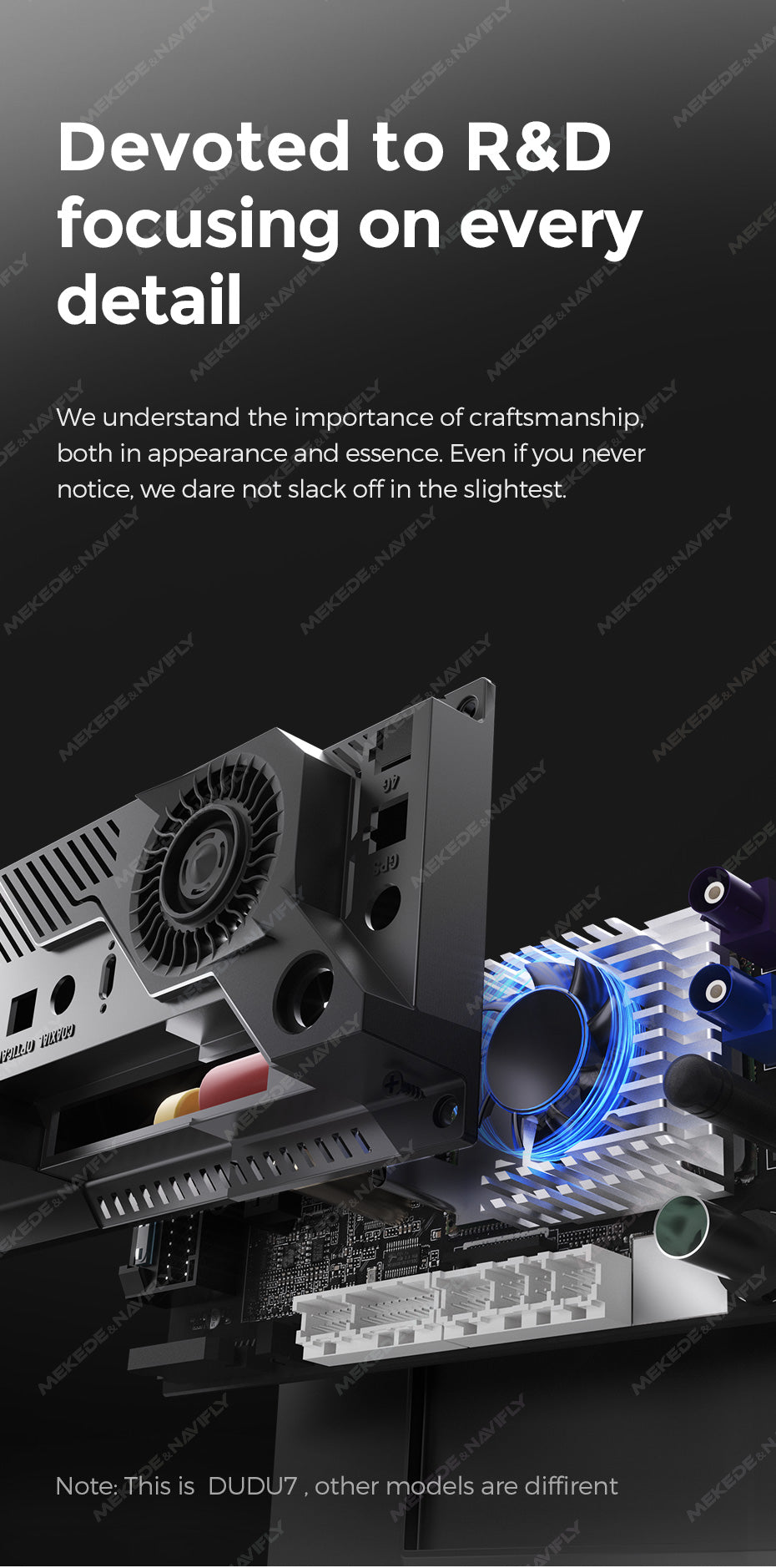 Dudu7 Andriod Stereo  9.5"-10.5"  wirelss Apple Carplay/Android Auto